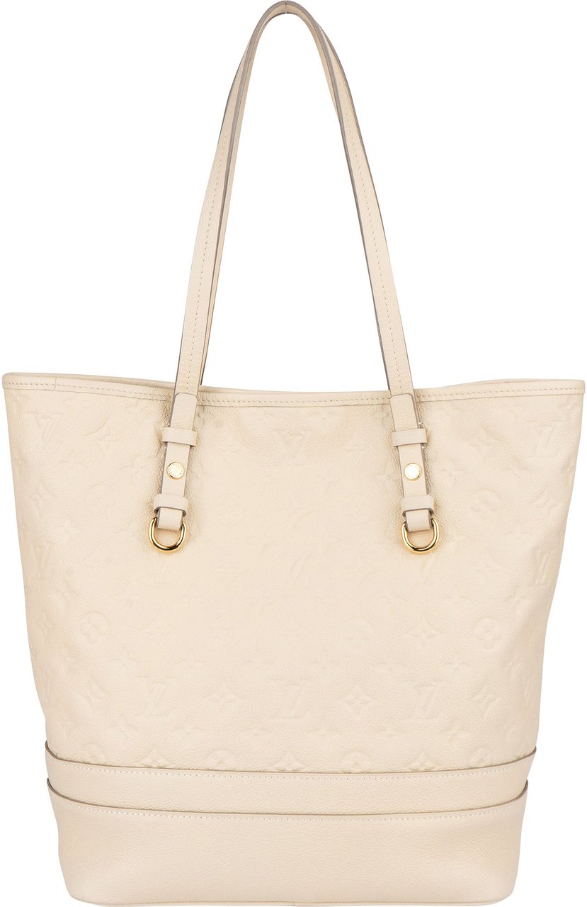 Louis Vuitton Empreinte Leather Monogram Citadine PM Handbag Wit
