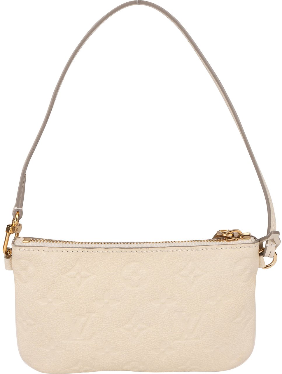 Louis Vuitton Louis Vuitton Empreinte Leather Monogram Citadine Pochette Accessoire Handbag Wit