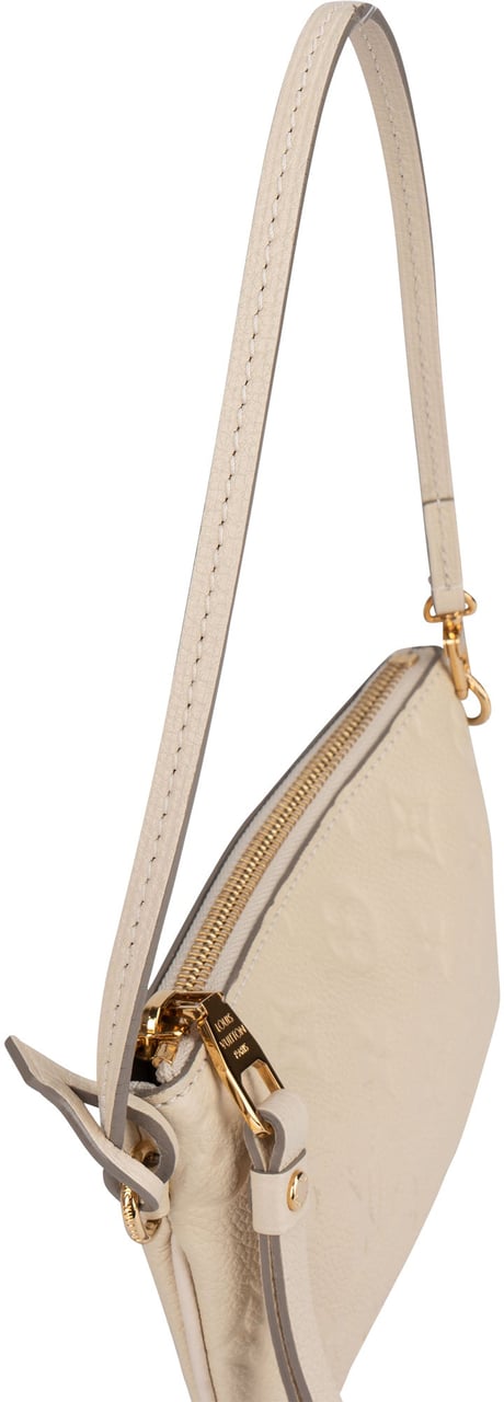Louis Vuitton Louis Vuitton Empreinte Leather Monogram Citadine Pochette Accessoire Handbag Wit