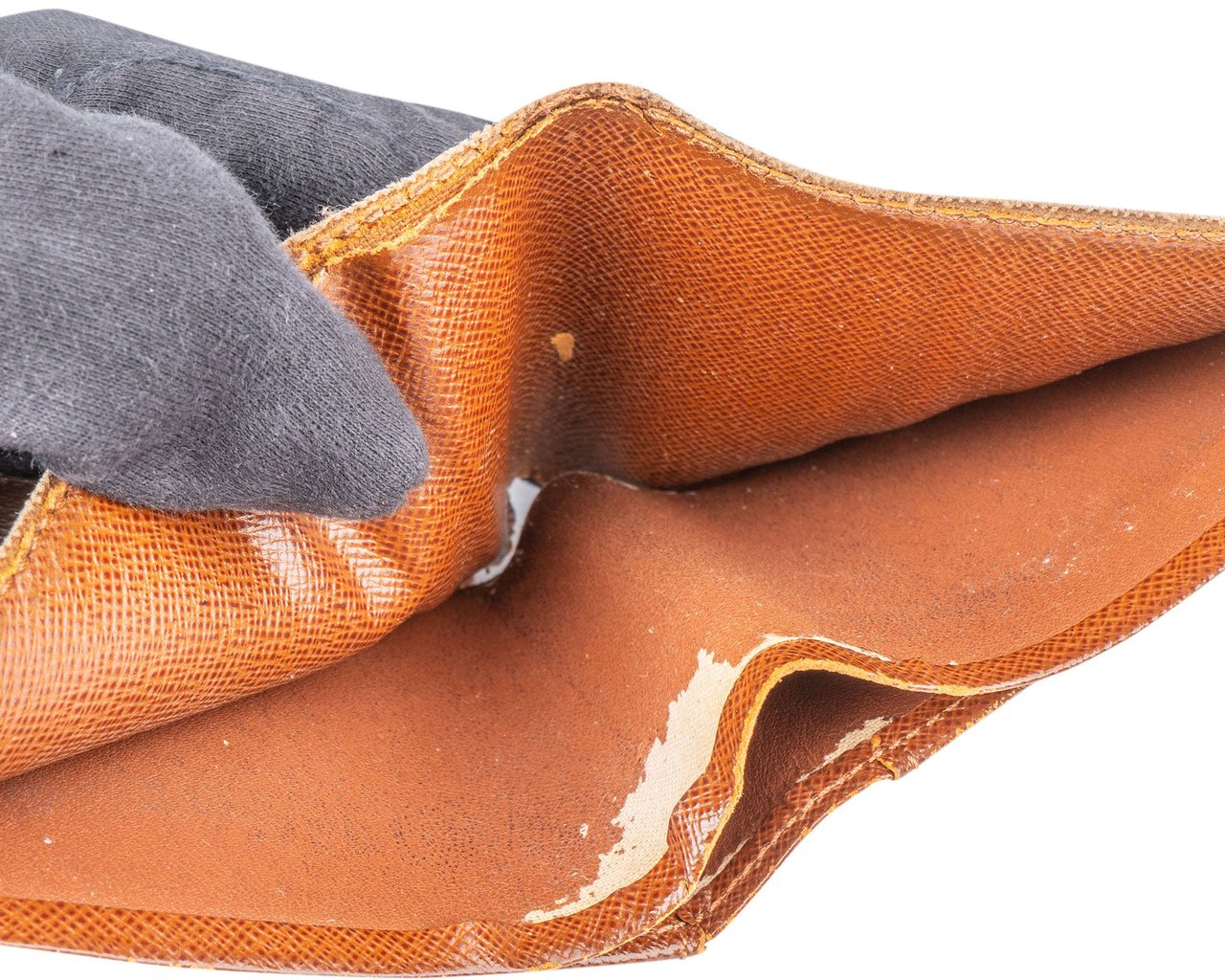 Louis Vuitton Louis Vuitton Canvas Monogram Slender Wallet Bruin