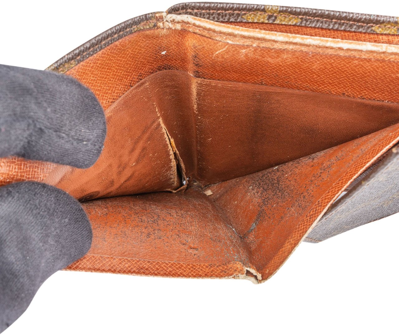 Louis Vuitton Louis Vuitton Canvas Monogram Elise Wallet Bruin