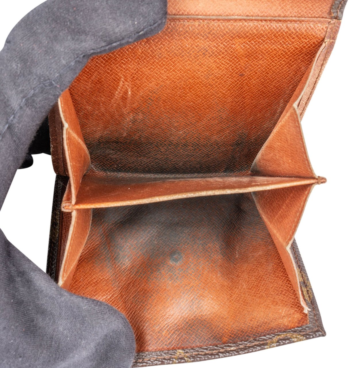 Louis Vuitton Louis Vuitton Canvas Monogram Elise Wallet Bruin