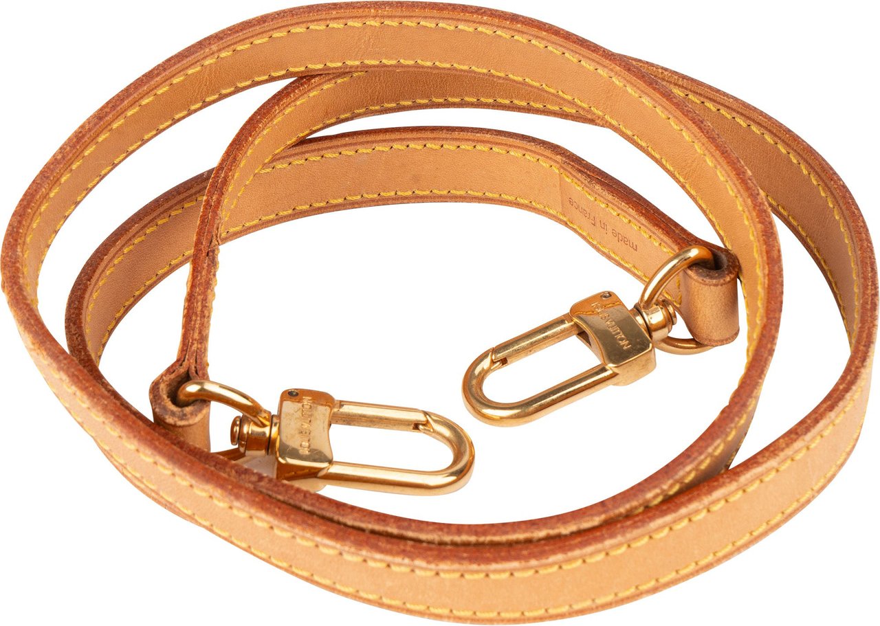 Louis Vuitton Louis Vuitton Vachetta Leather Bags Strap Bruin