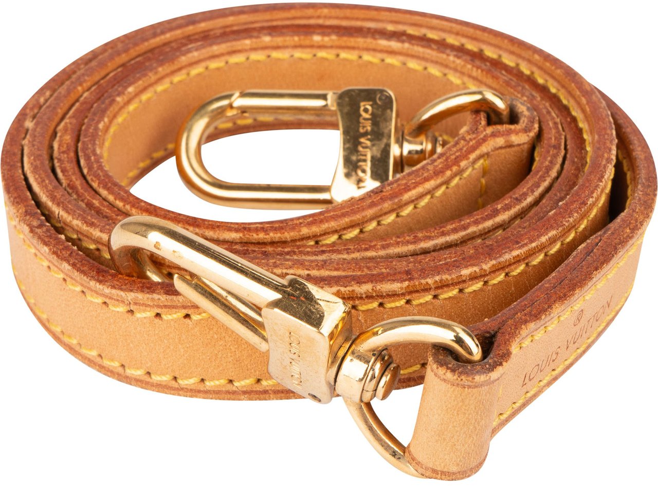 Louis Vuitton Louis Vuitton Vachetta Leather Bags Strap Bruin