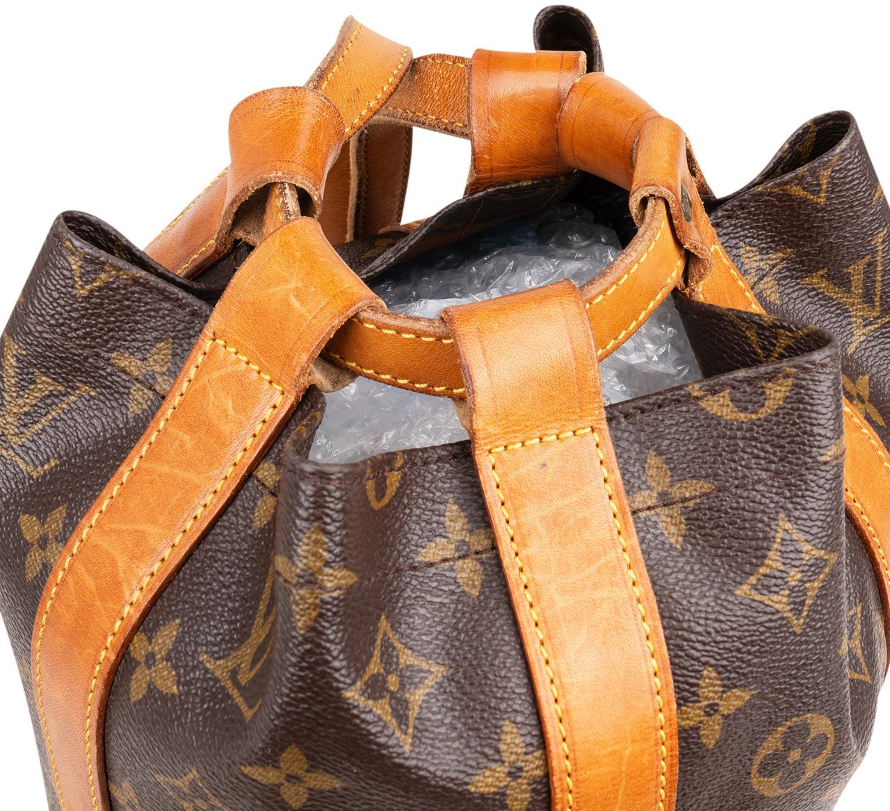 Louis Vuitton Louis Vuitton Canvas Monogram Randonnee Backpack Bruin