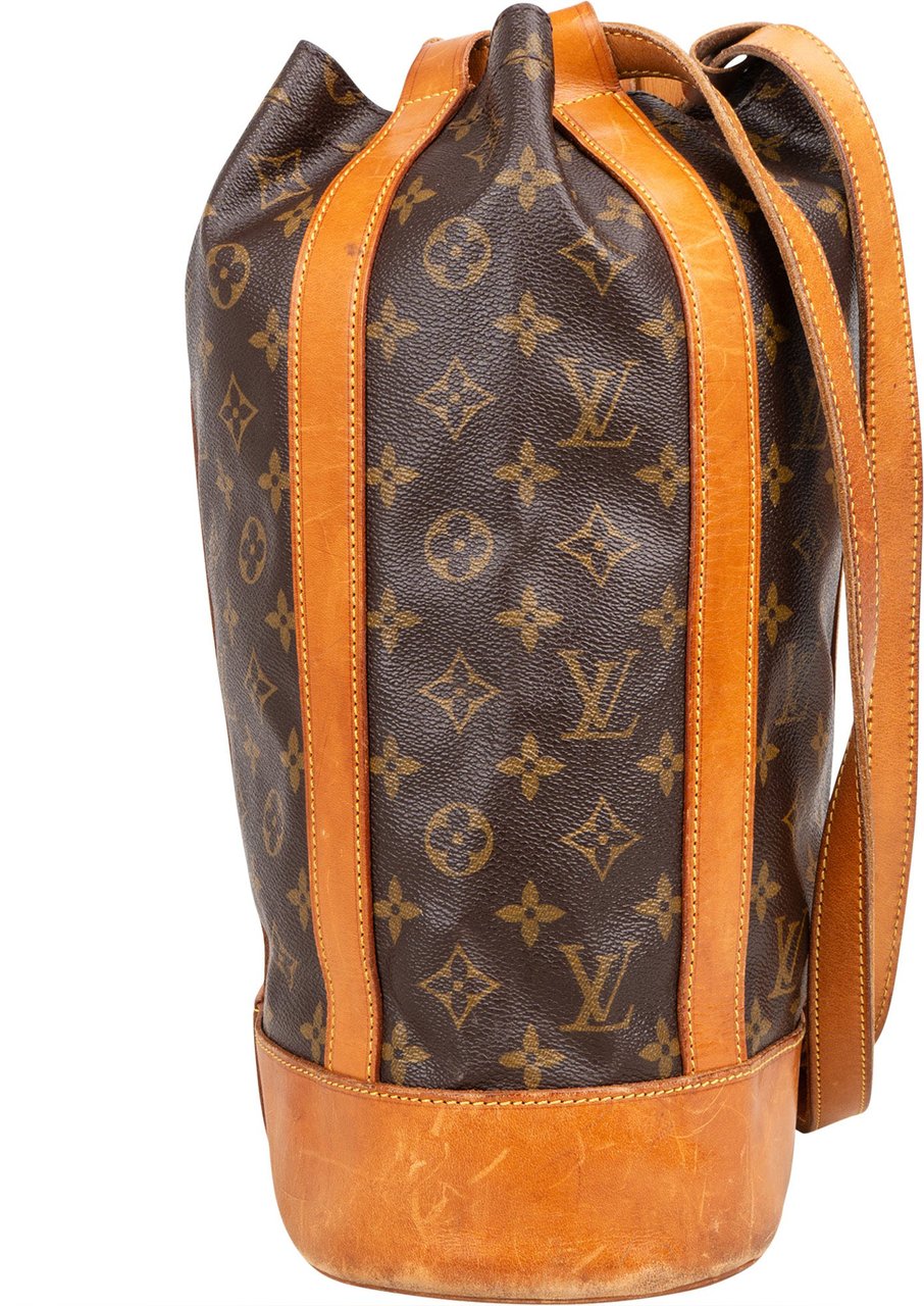 Louis Vuitton Louis Vuitton Canvas Monogram Randonnee Backpack Bruin