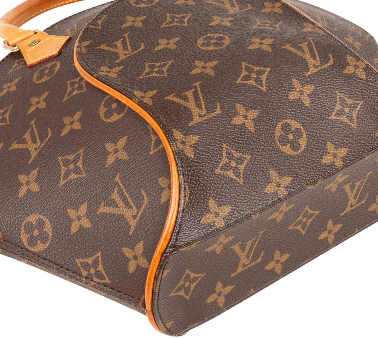 Louis Vuitton Louis Vuitton Canvas Monogram Ellipse PM Handbag Bruin