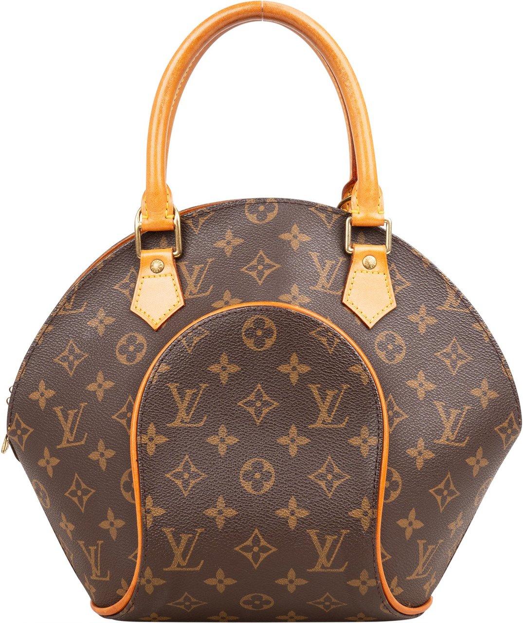 Louis Vuitton Louis Vuitton Canvas Monogram Ellipse PM Handbag Bruin