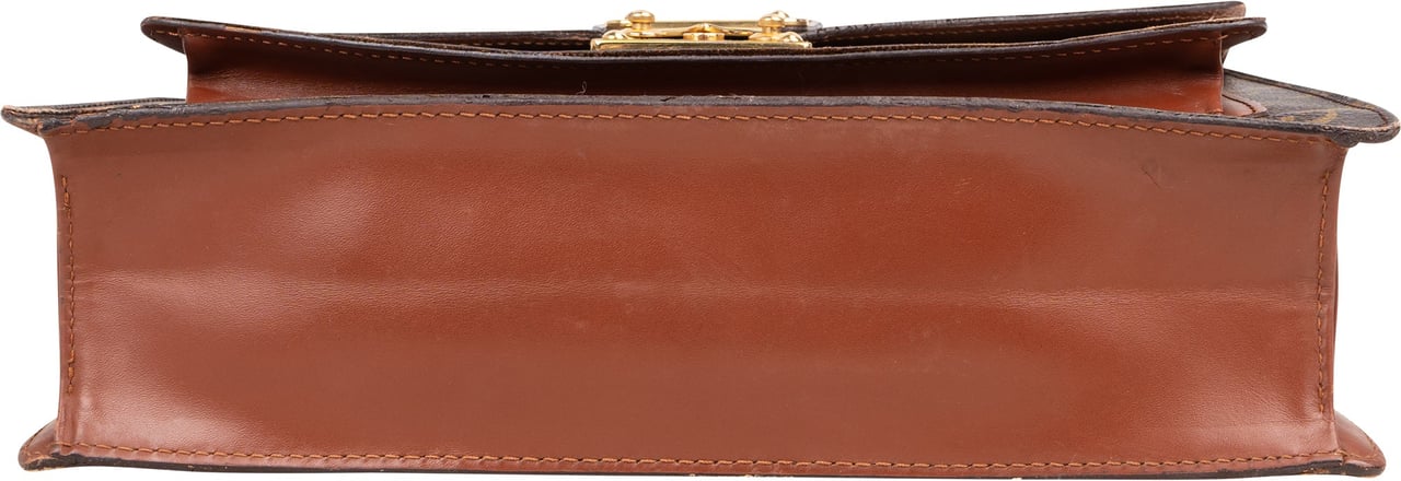 Louis Vuitton Louis Vuitton Canvas Monogram Monceau Handbag Bruin