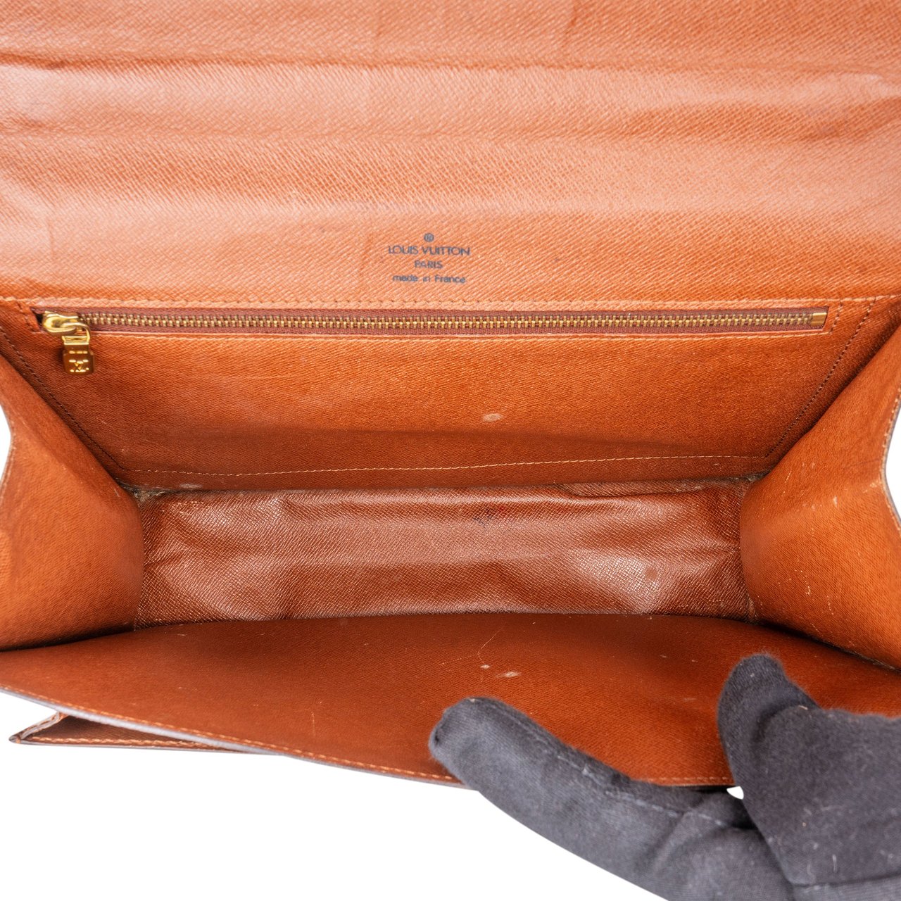 Louis Vuitton Louis Vuitton Canvas Monogram Monceau Handbag Bruin