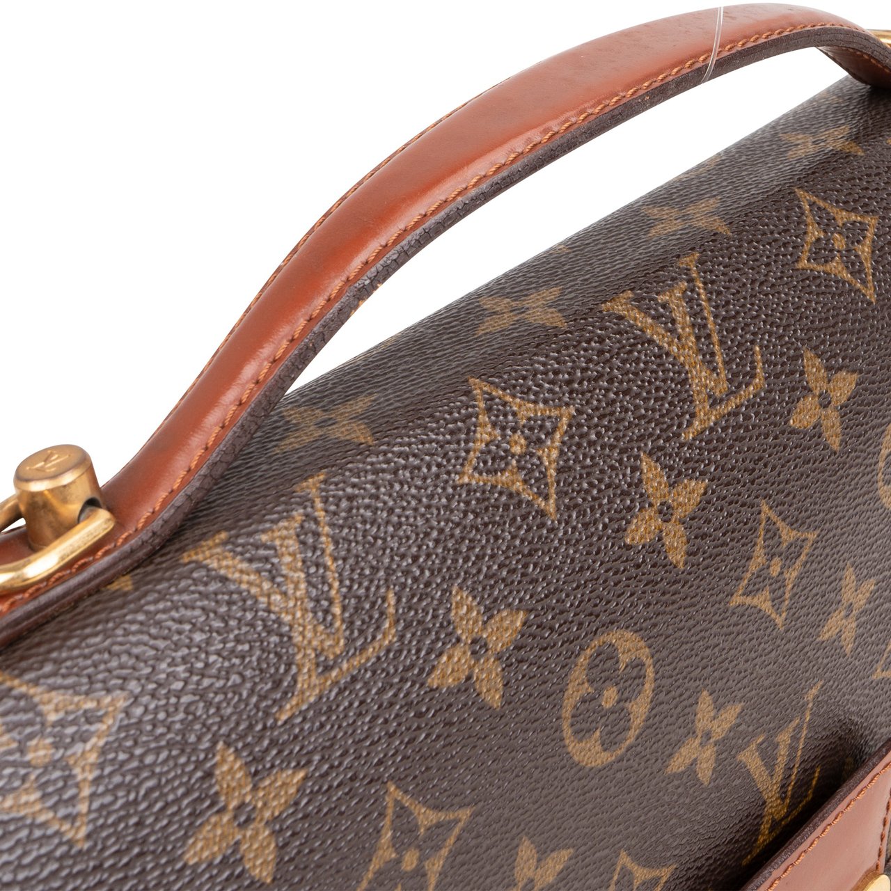 Louis Vuitton Louis Vuitton Canvas Monogram Monceau Handbag Bruin