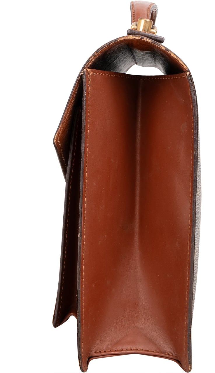 Louis Vuitton Louis Vuitton Canvas Monogram Monceau Handbag Bruin