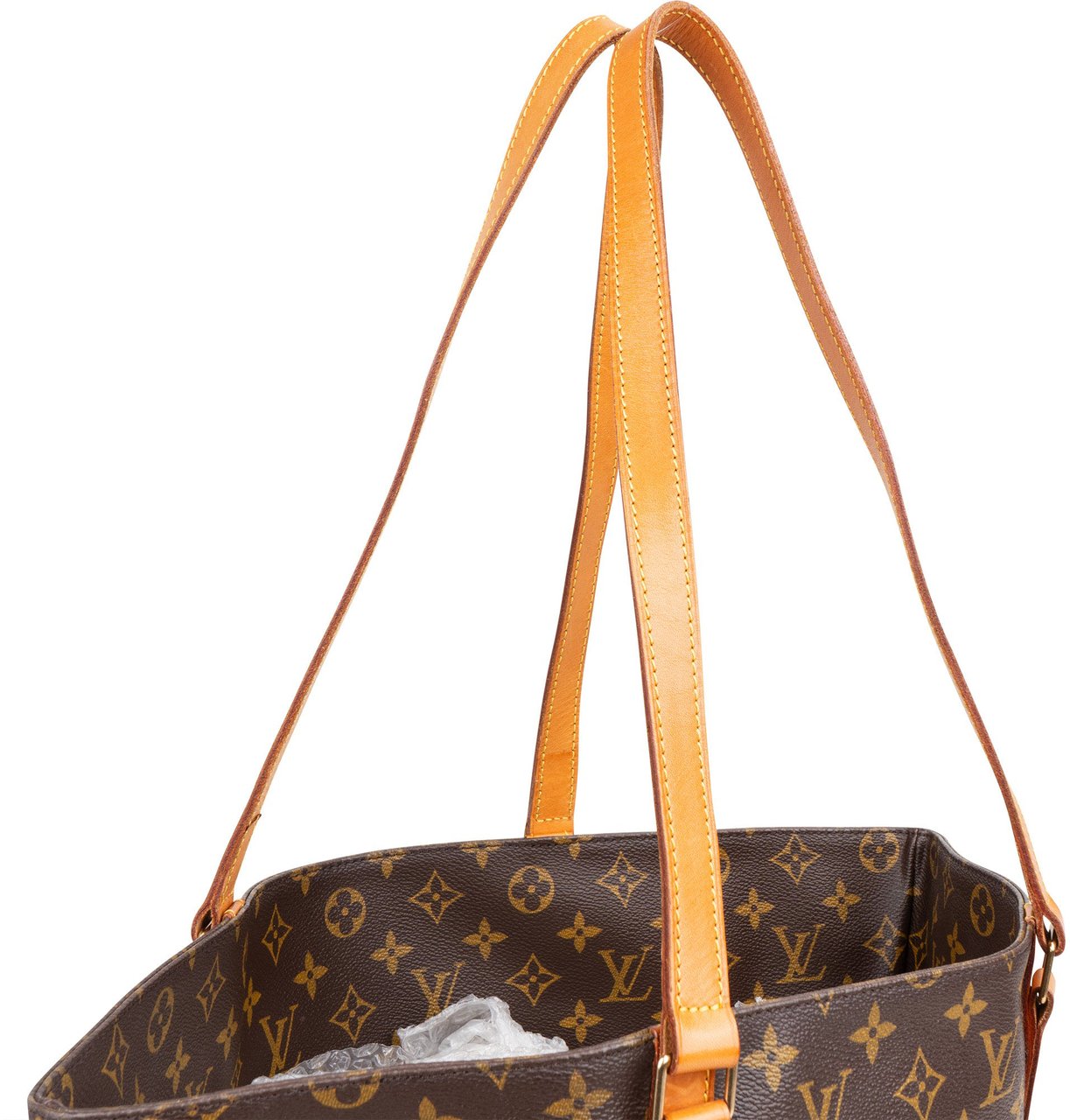 Louis Vuitton Louis Vuitton Canvas Monogram Sac Shopping Shoulder Bag Bruin