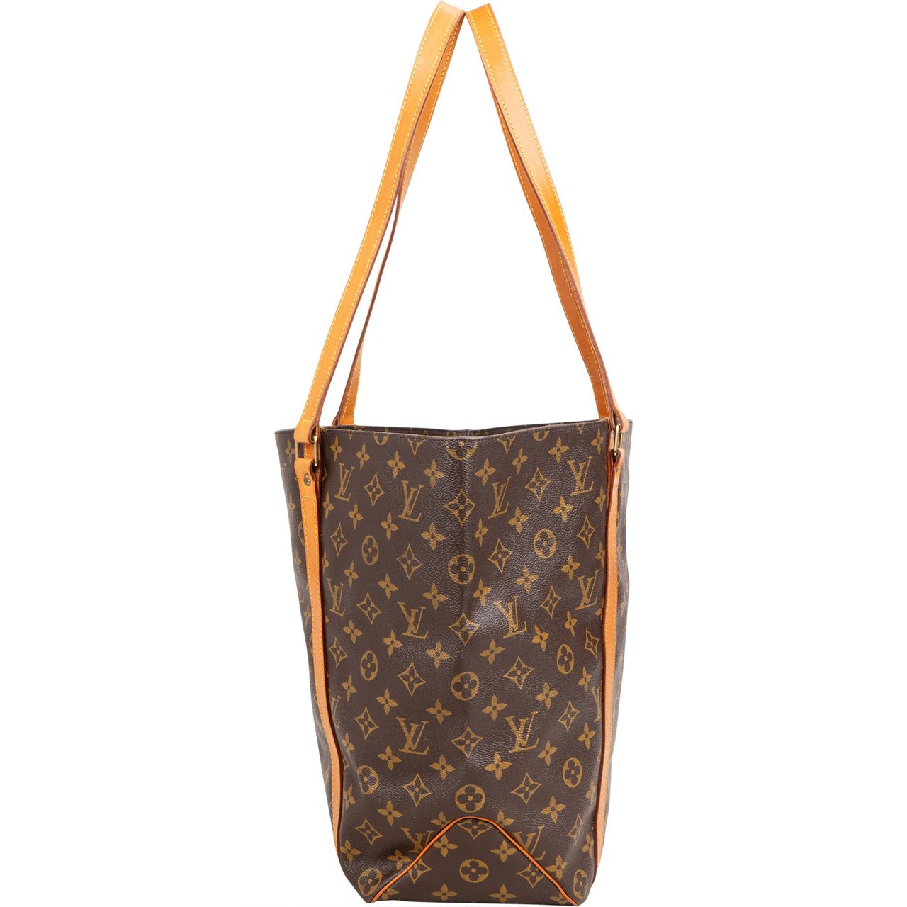 Louis Vuitton Louis Vuitton Canvas Monogram Sac Shopping Shoulder Bag Bruin