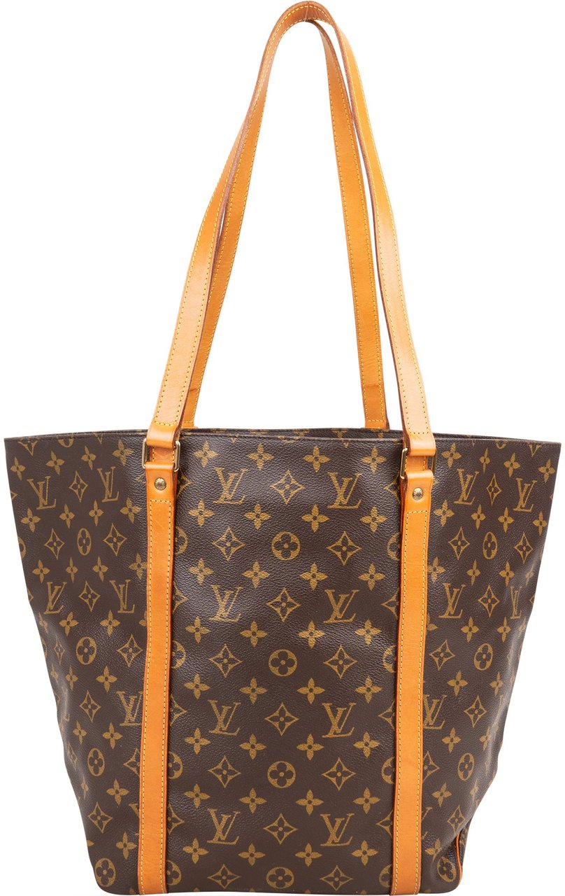 Louis Vuitton Louis Vuitton Canvas Monogram Sac Shopping Shoulder Bag Bruin