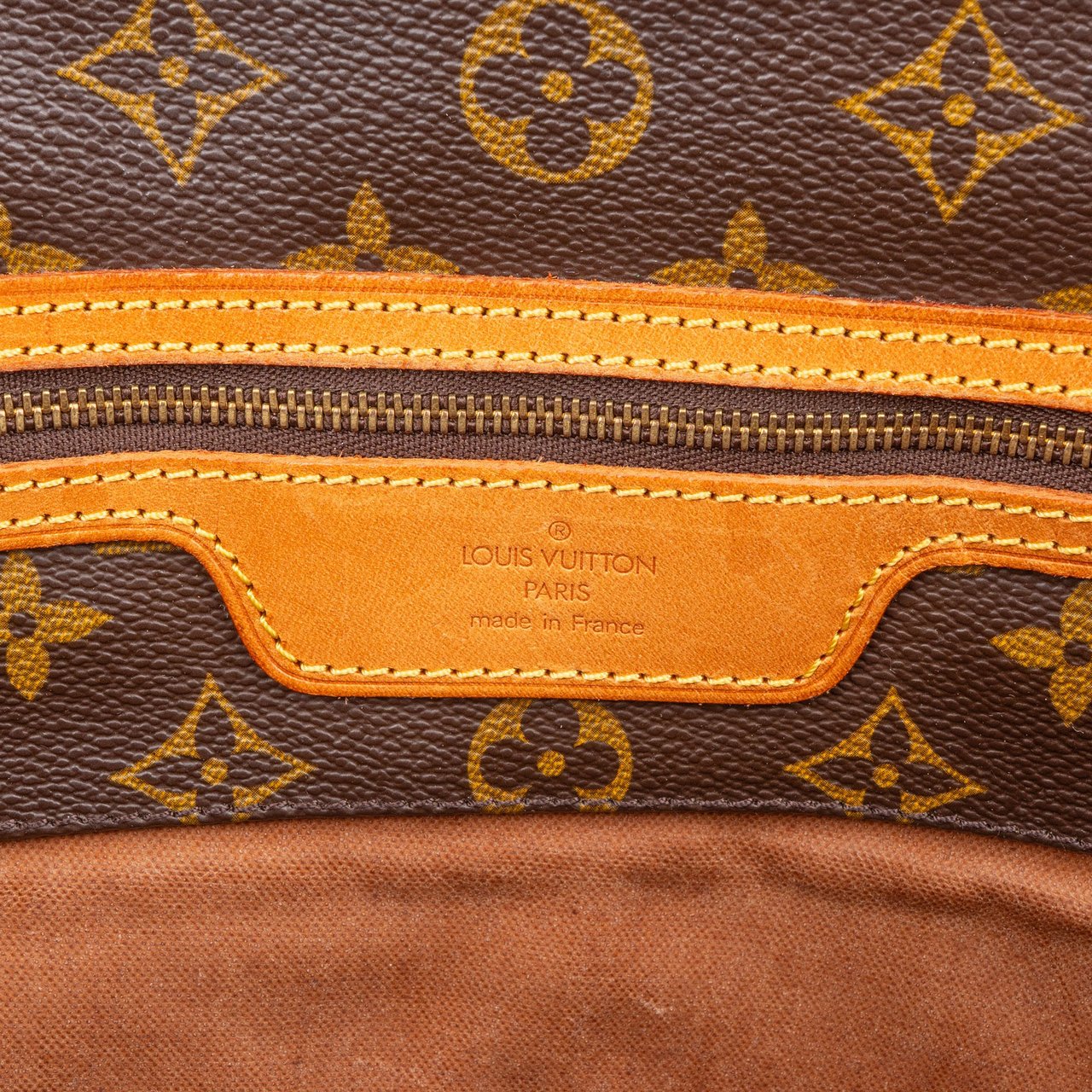 Louis Vuitton Louis Vuitton Canvas Monogram Sac Shopping Shoulder Bag Bruin