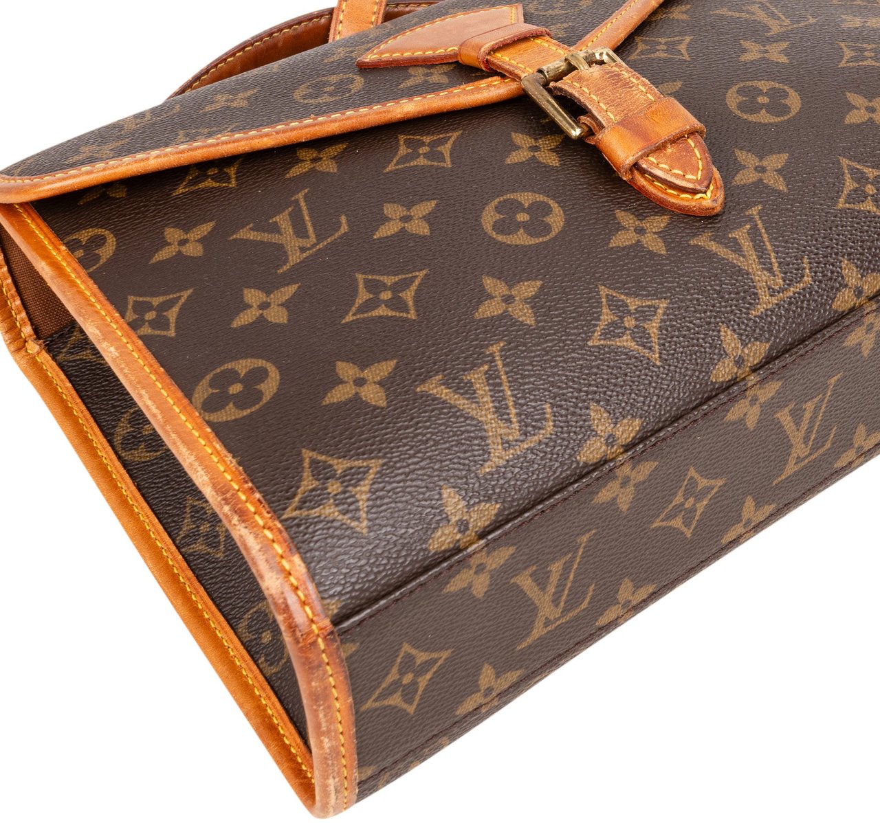 Louis Vuitton Louis Vuitton Canvas Monogram Bel Air Handbag Bruin