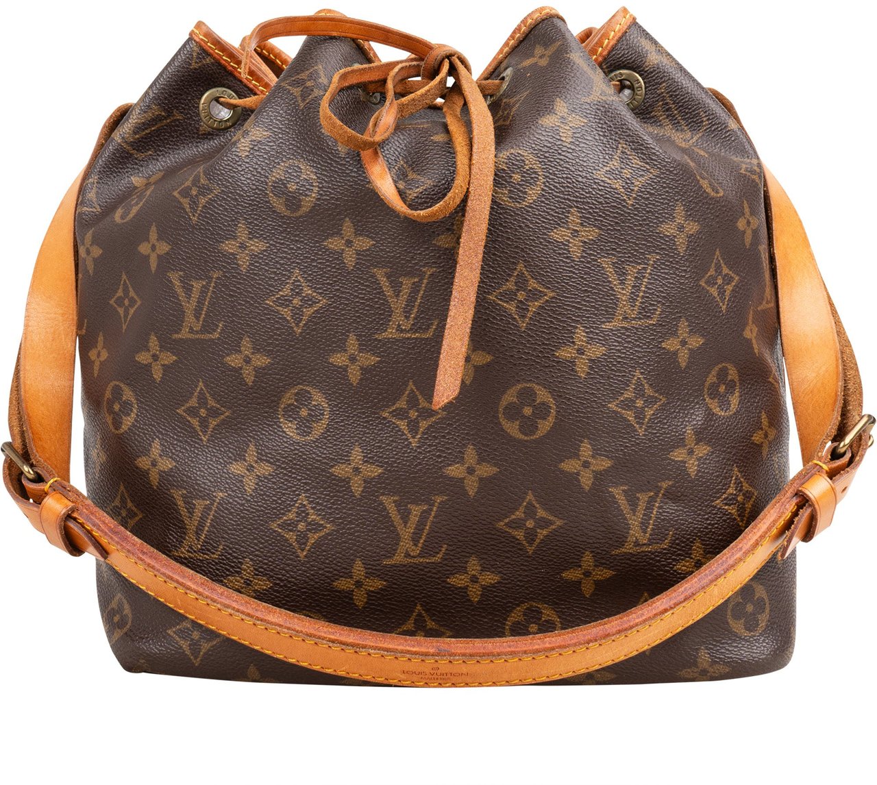 Louis Vuitton Louis Vuitton Canvas Monogram Sac Noe Petit Shoulder Bag Bruin