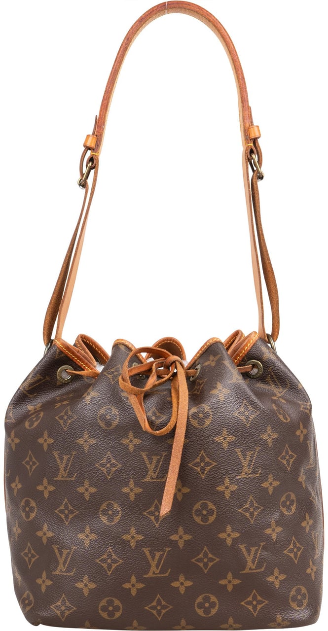 Louis Vuitton Louis Vuitton Canvas Monogram Sac Noe Petit Shoulder Bag Bruin
