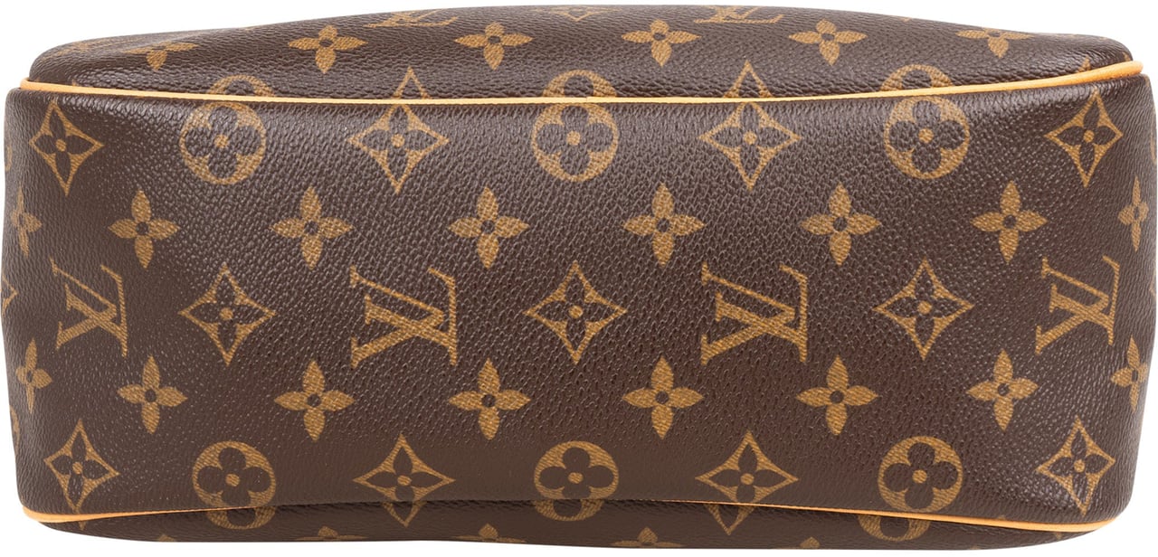 Louis Vuitton Louis Vuitton Canvas Monogram Trouville Handbag Bruin