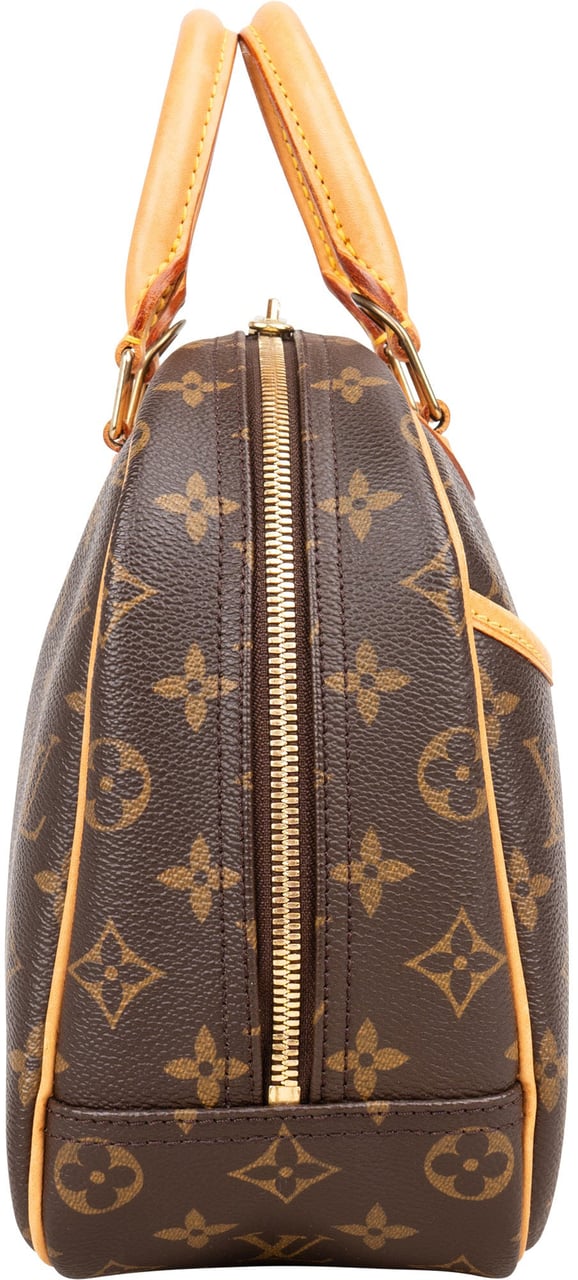 Louis Vuitton Louis Vuitton Canvas Monogram Trouville Handbag Bruin