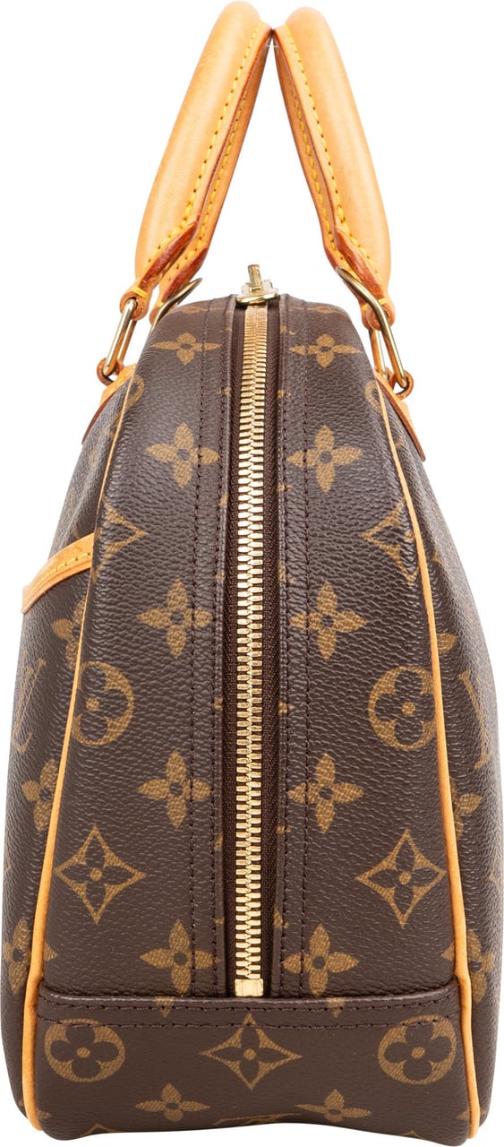 Louis Vuitton Louis Vuitton Canvas Monogram Trouville Handbag Bruin