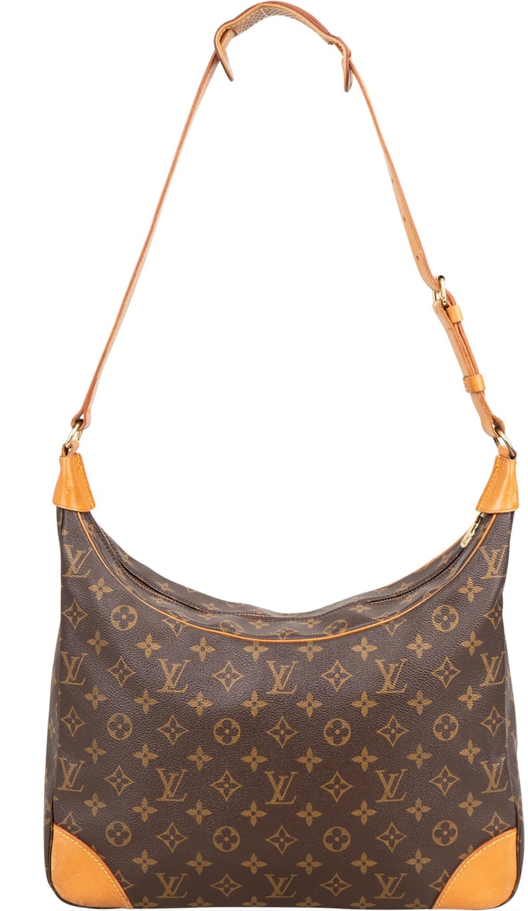Louis Vuitton Louis Vuitton Canvas Monogram Boulogne Shoulder Bag Bruin