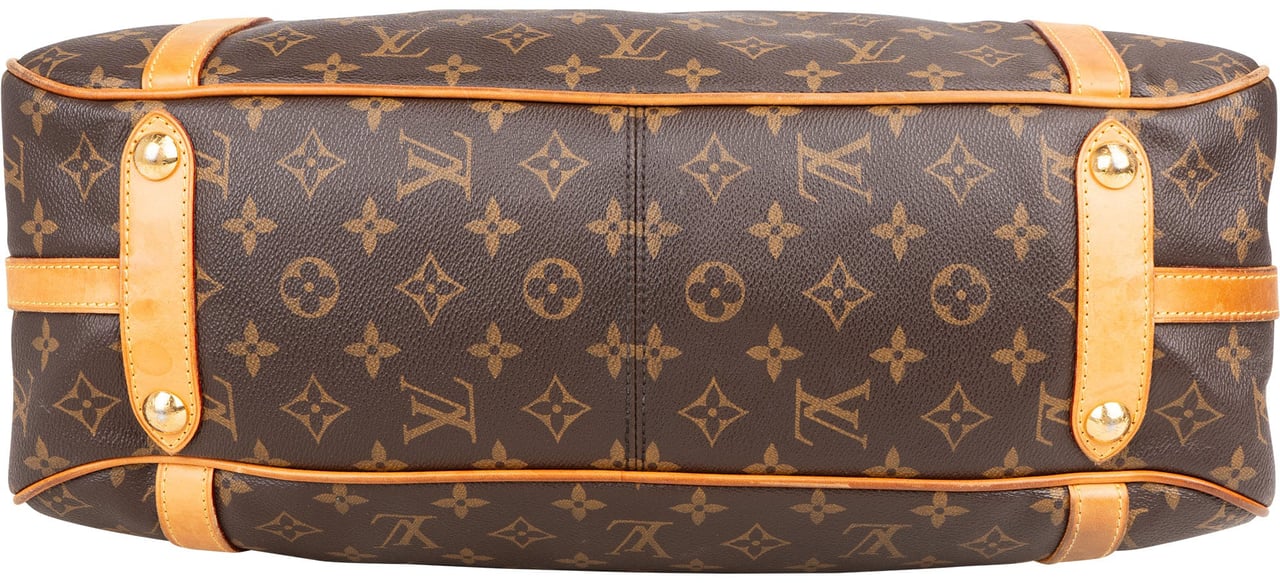 Louis Vuitton Louis Vuitton Canvas Monogram Stresa PM Shoulder Bag Bruin