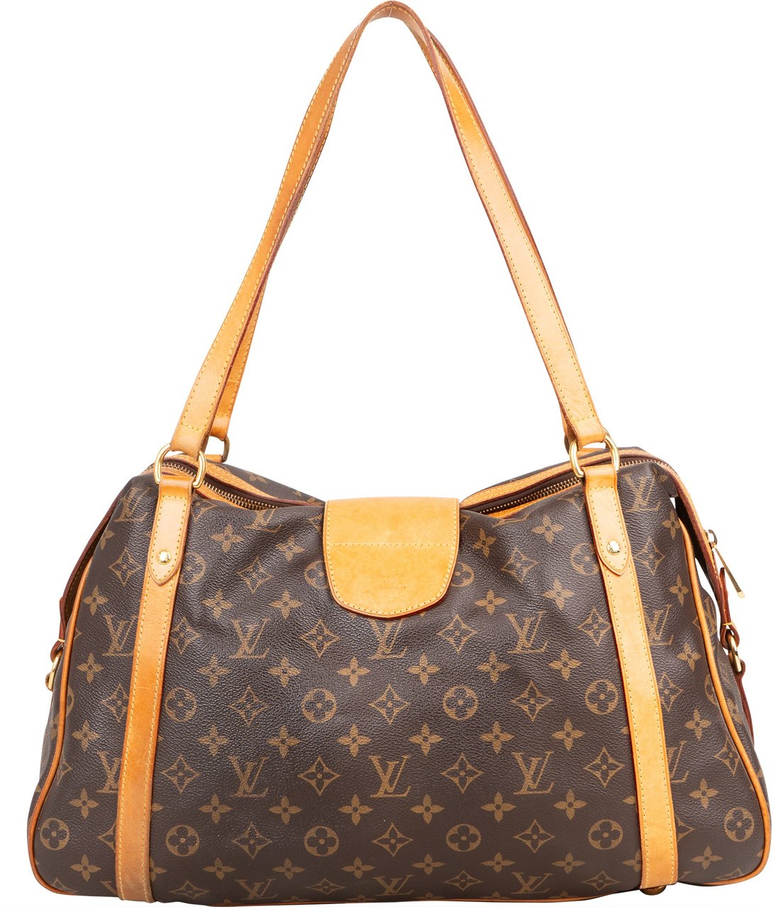 Louis Vuitton Canvas Monogram Stresa PM Shoulder Bag Bruin