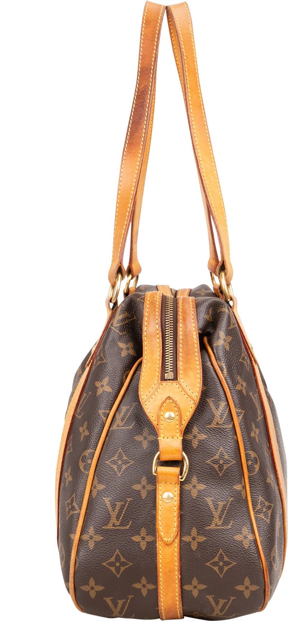 Louis Vuitton Louis Vuitton Canvas Monogram Stresa PM Shoulder Bag Bruin
