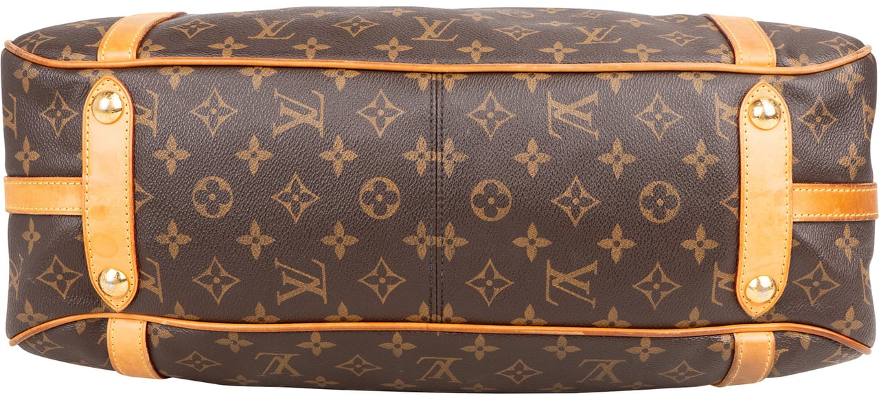 Louis Vuitton Canvas Monogram Stresa PM Shoulder Bag Bruin