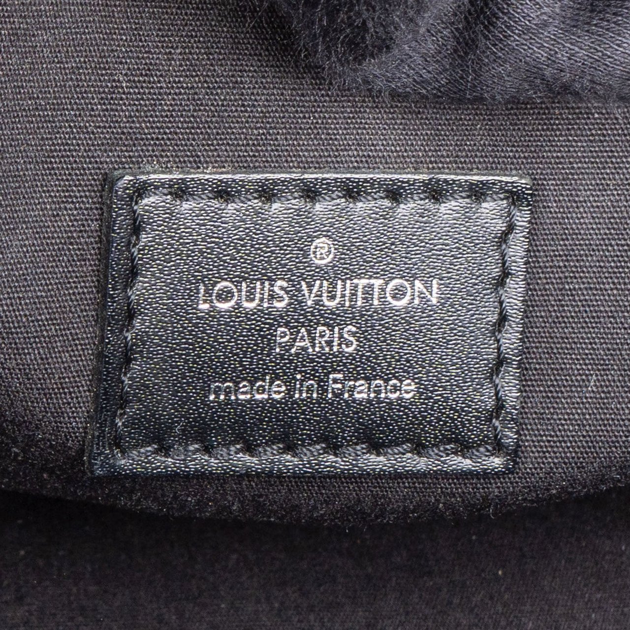 Louis Vuitton Louis Vuitton Noir Epi Leather Madeleine PM Handbag Zwart