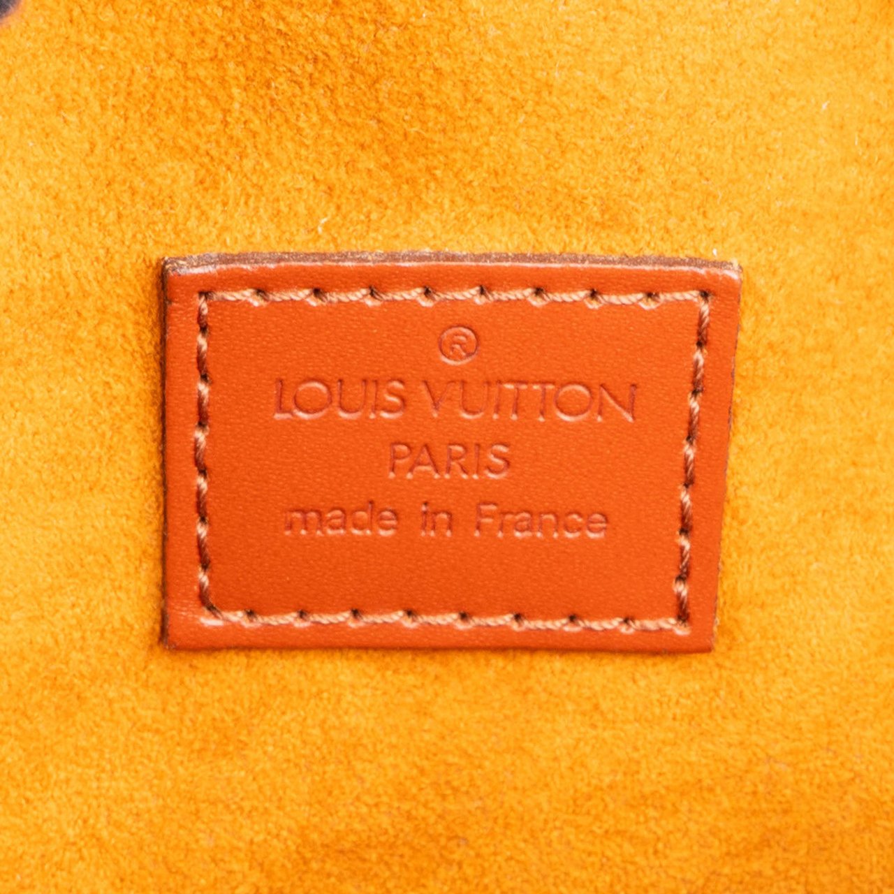 Louis Vuitton Louis Vuitton Cognac Epi Leather Sablon Handbag Divers