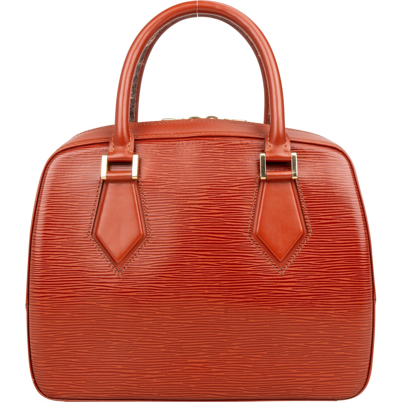 Louis Vuitton Louis Vuitton Cognac Epi Leather Sablon Handbag Divers