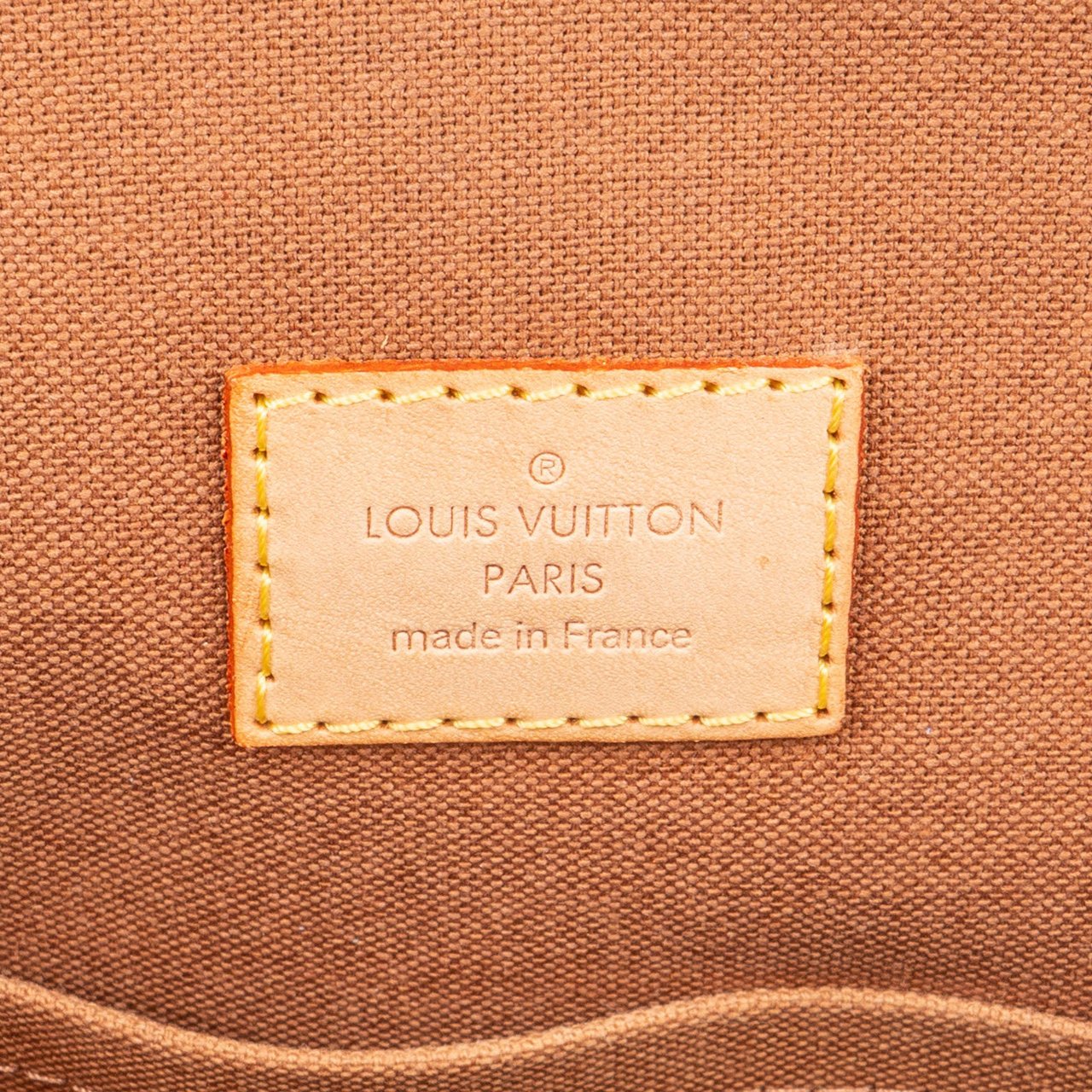 Louis Vuitton Louis Vuitton Canvas Monogram Lockit PM Handbag Bruin