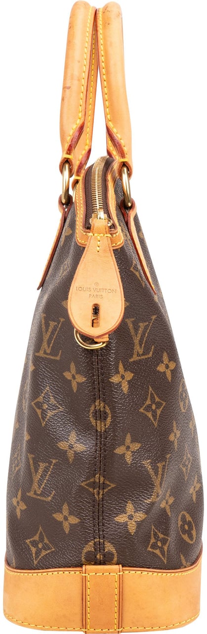 Louis Vuitton Louis Vuitton Canvas Monogram Lockit PM Handbag Bruin