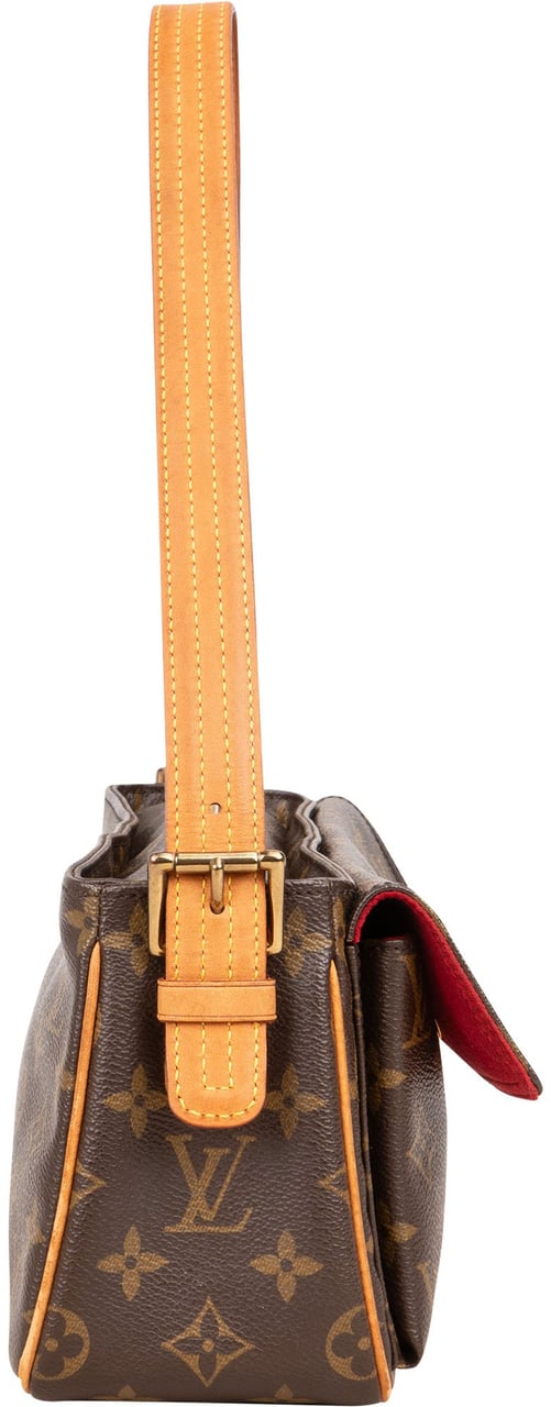 Louis Vuitton Louis Vuitton Canvas Monogram Viva Cite Shoulder Bag Bruin