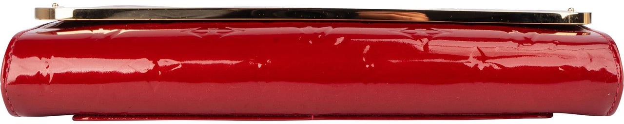 Louis Vuitton Louis Vuitton Pomme D´Amour Vernis Monogram Rossmore MM Shoulder Bag Rood