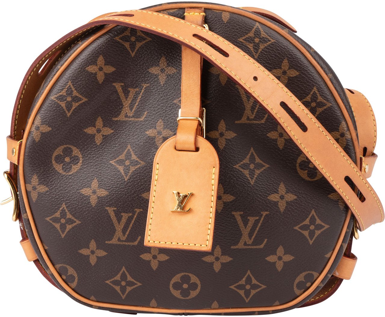 Louis Vuitton Louis Vuitton Canvas Monogram Boite Chapeau Souple MM Crossbody Bag Bruin