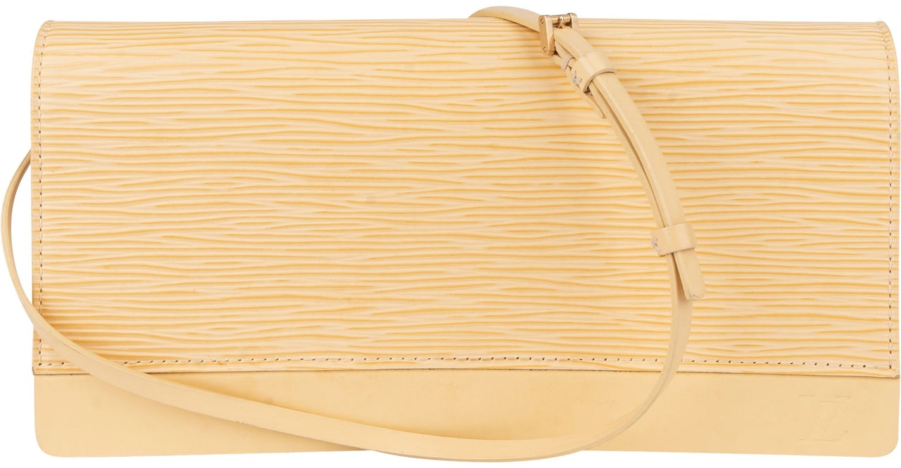 Louis Vuitton Louis Vuitton Vanille Epi Leather Honfleur Shoulder Bag Beige