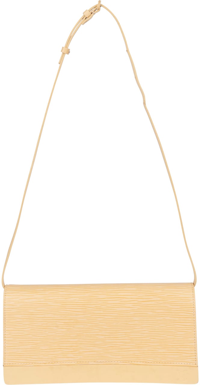 Louis Vuitton Louis Vuitton Vanille Epi Leather Honfleur Shoulder Bag Beige