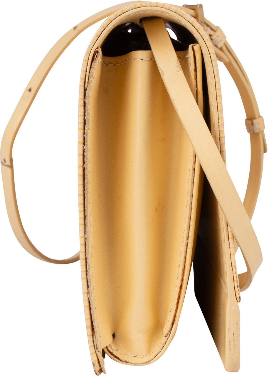 Louis Vuitton Louis Vuitton Vanille Epi Leather Honfleur Shoulder Bag Beige