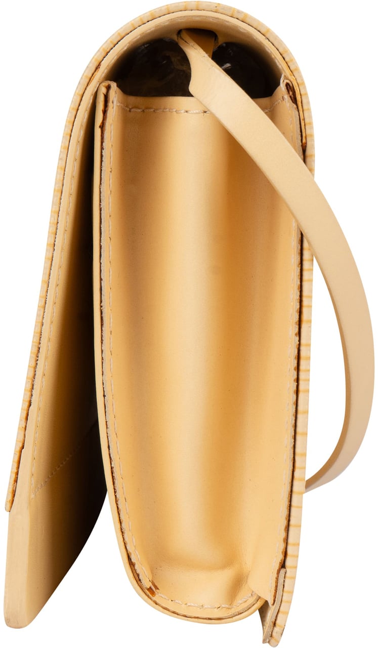 Louis Vuitton Louis Vuitton Vanille Epi Leather Honfleur Shoulder Bag Beige