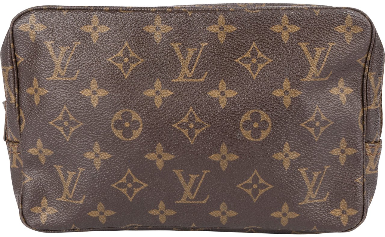 Louis Vuitton Louis Vuitton Canvas Monogram Trousse Toilette 23 Clutch Bruin