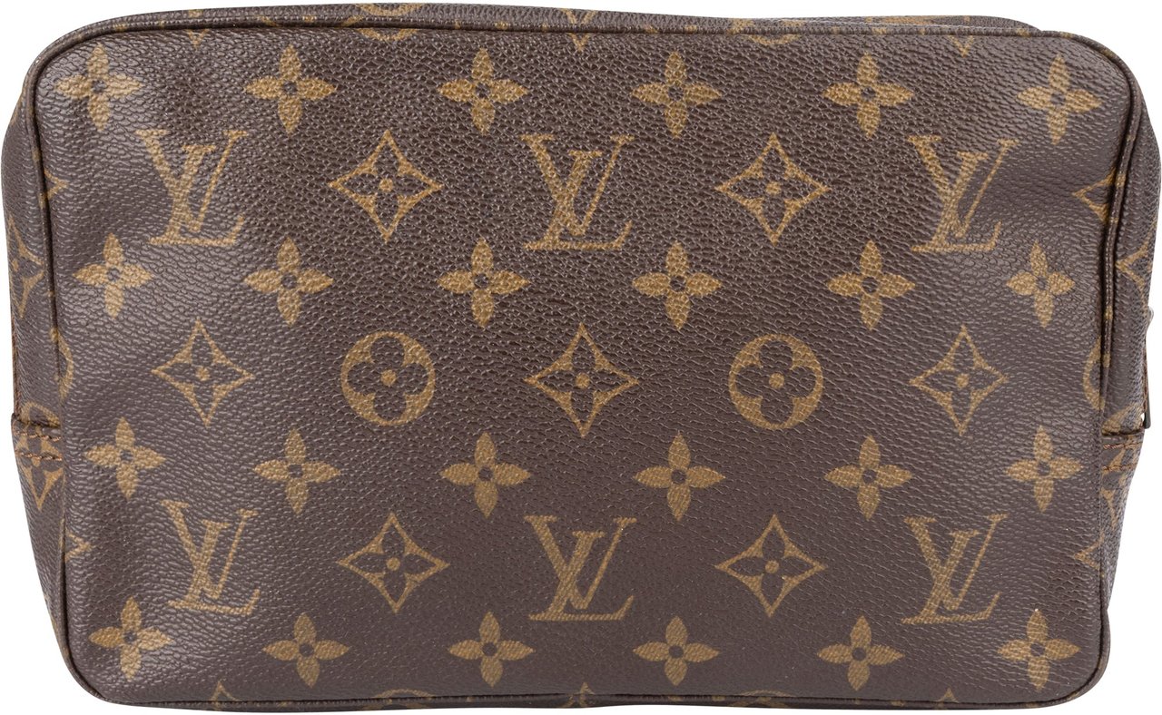 Louis Vuitton Louis Vuitton Canvas Monogram Trousse Toilette 23 Clutch Bruin