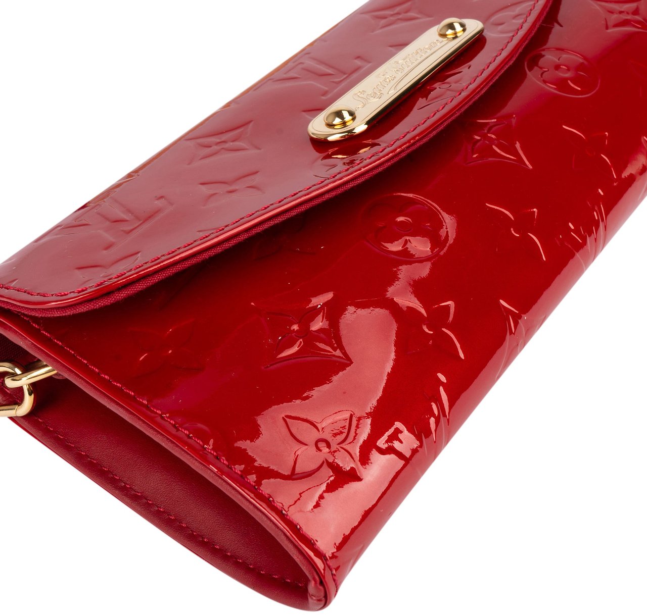 Louis Vuitton Louis Vuitton Vernis Monogram Sunset Shoulder Bag Rood