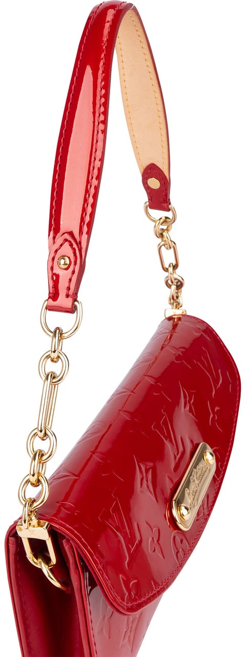 Louis Vuitton Louis Vuitton Vernis Monogram Sunset Shoulder Bag Rood
