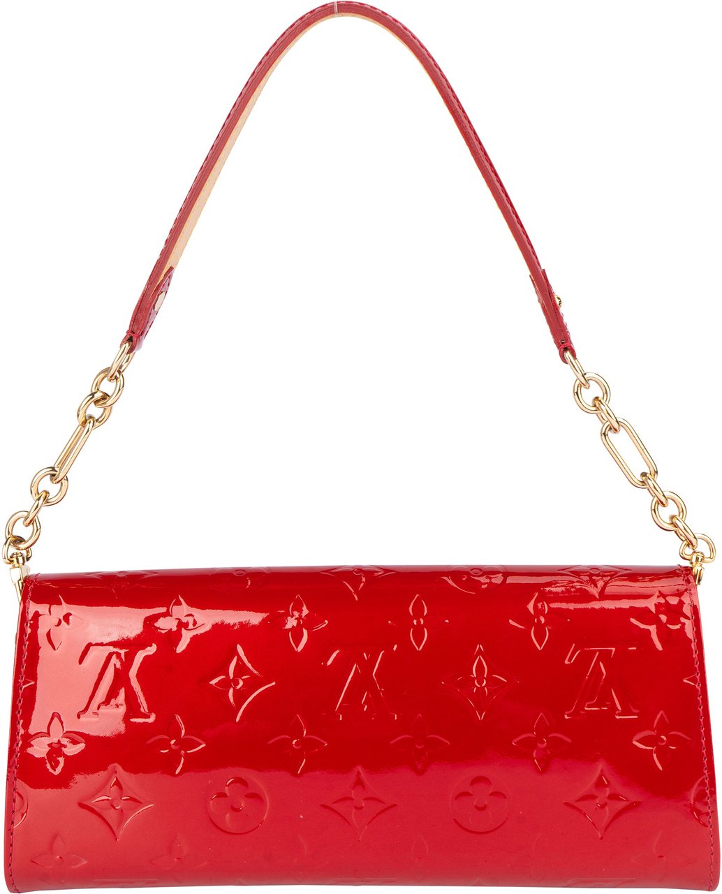 Louis Vuitton Louis Vuitton Vernis Monogram Sunset Shoulder Bag Rood