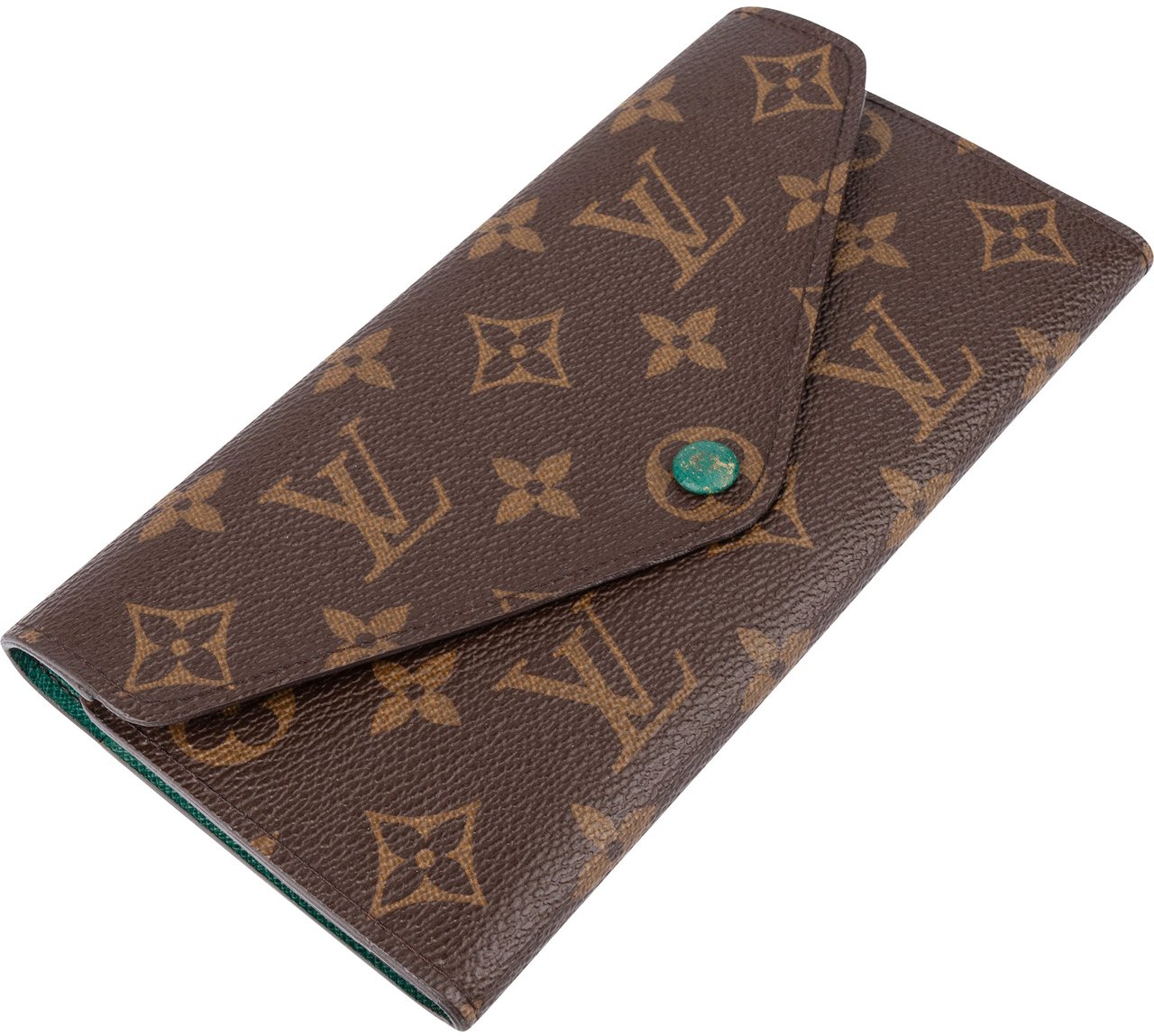 Louis Vuitton Louis Vuitton Canvas Monogram Josephine Wallet Bruin