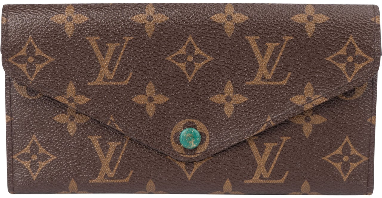 Louis Vuitton Louis Vuitton Canvas Monogram Josephine Wallet Bruin